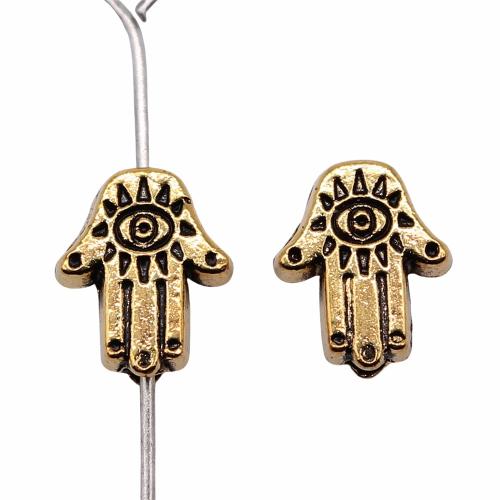 Tibetan Style Jewelry Beads, Hand, plated, DIY, more colors for choice, Sold By PC