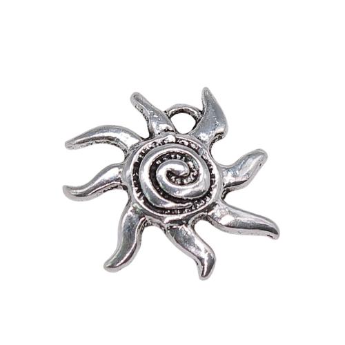 Tibetan Style Pendants, Sun, plated, DIY, more colors for choice, Sold By PC
