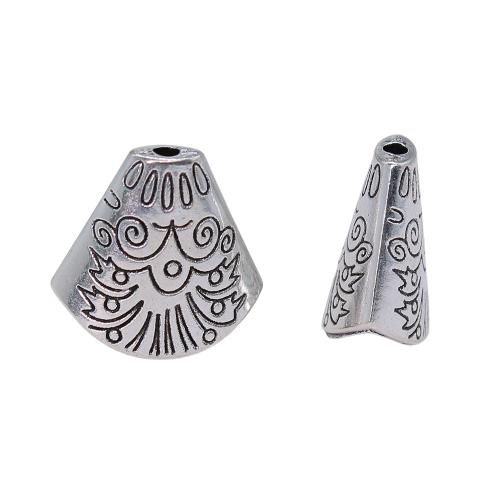 Zink Legierung Perlen Schmuck, Zinklegierung, Schale, plattiert, DIY & geschnitzed, keine, verkauft von PC