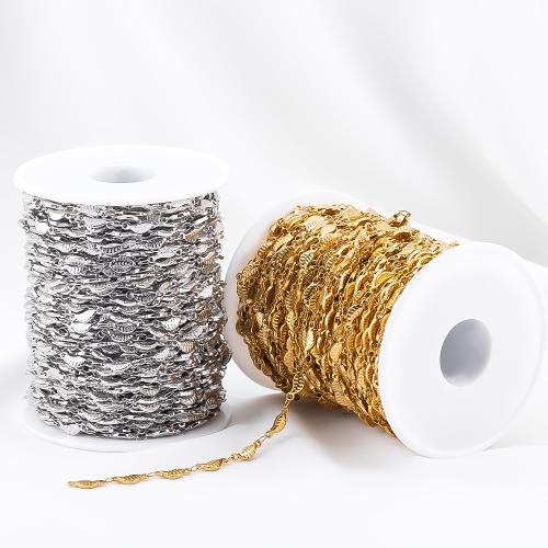 Stainless Steel Jewelry Chain, 304 Stainless Steel, plated, DIY, more colors for choice, 1m/Bag, Sold By Bag