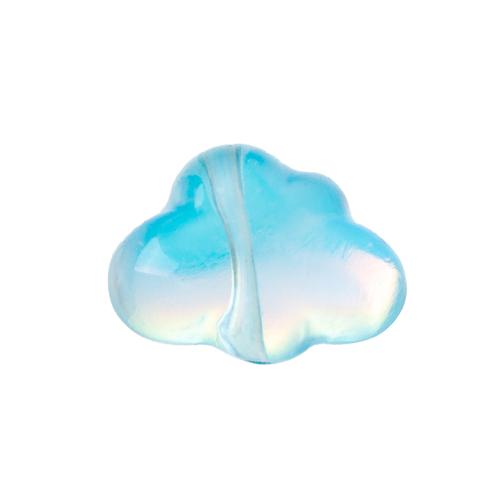 Resin Jewelry Beads, Cloud, DIY, more colors for choice, 19x12.50x14.10mm, Hole:Approx 1.2mm, Sold By Bag