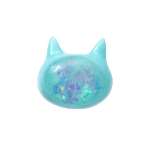 Resin Jewelry Beads, Cat, DIY, more colors for choice, 10.70x7.90x10mm, Hole:Approx 1.2mm, Sold By PC