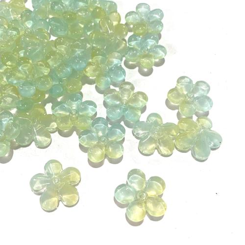 Lampwork Beads, Flower, stoving varnish, DIY, more colors for choice, 22mm, Sold By PC