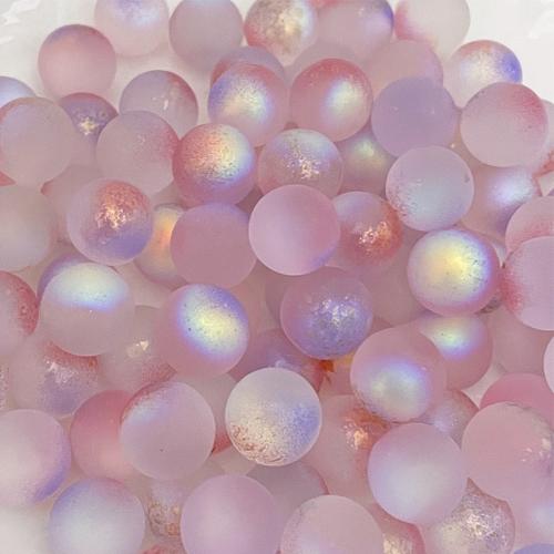 Lampwork Beads, Round, DIY & no hole, Random Color, 12mm, Sold By PC