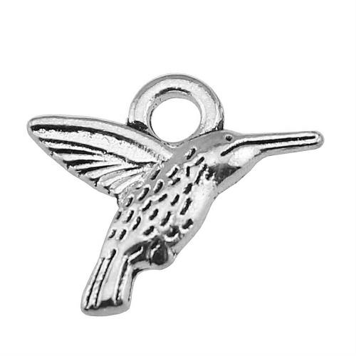 Zinklegierung Tier Anhänger, Vogel, plattiert, DIY, keine, verkauft von PC