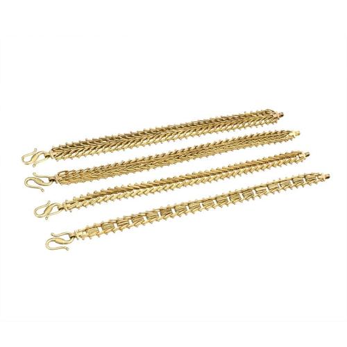Pulseras de latón, metal, Joyería & unisexo, Vendido por UD