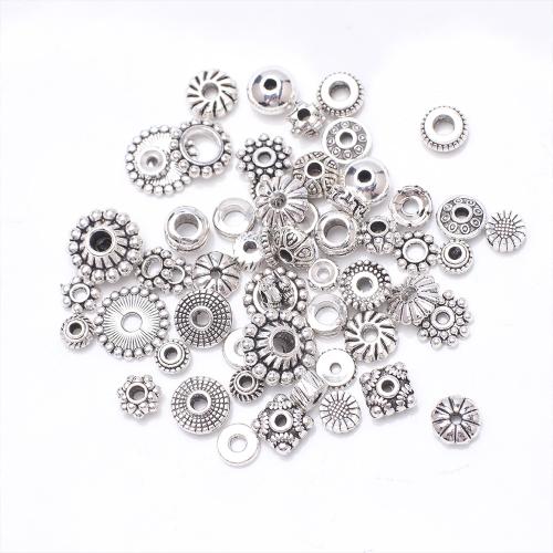 Tibetan Style Spacer Bead, antique silver color plated, DIY & different styles for choice, Sold By PC