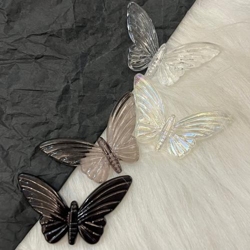 Acryl Haar Accessories DIY Zubehöre, Schmetterling, keine, verkauft von PC