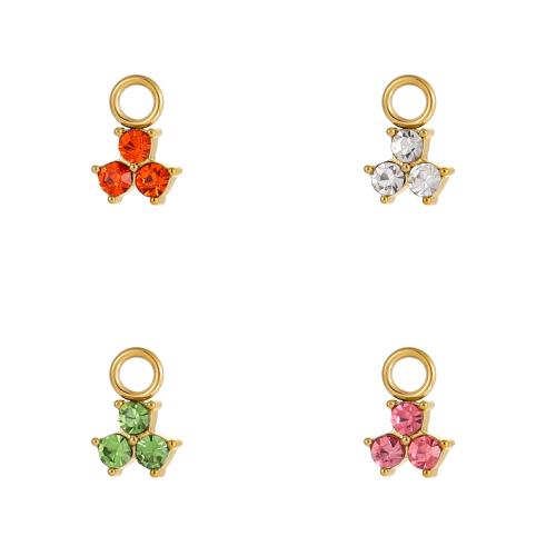 Stainless Steel Pendants, 304 Stainless Steel, gold color plated, fashion jewelry & DIY, more colors for choice, Sold By PC