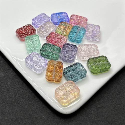 Lampwork Beads, DIY, Random Color, 13x23mm, Sold By PC