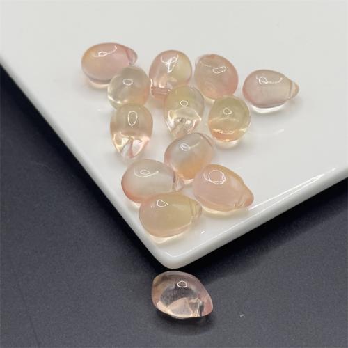 Lampwork Beads, Teardrop, DIY, Random Color, 10x14mm, Sold By PC