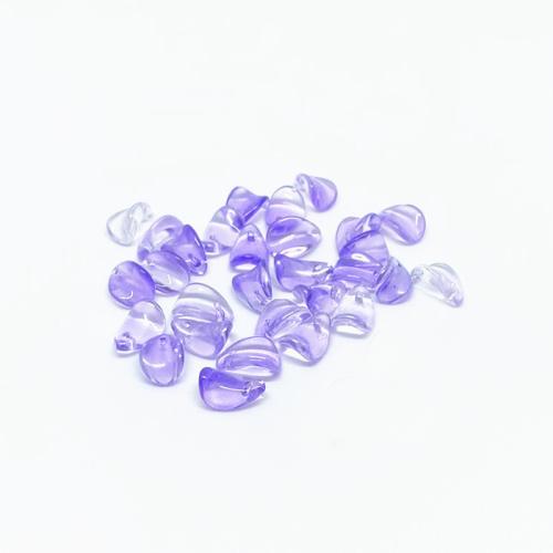 Fashion Lampwork Pendants, petals, DIY, Random Color, pendant length 10-20mm, Sold By PC
