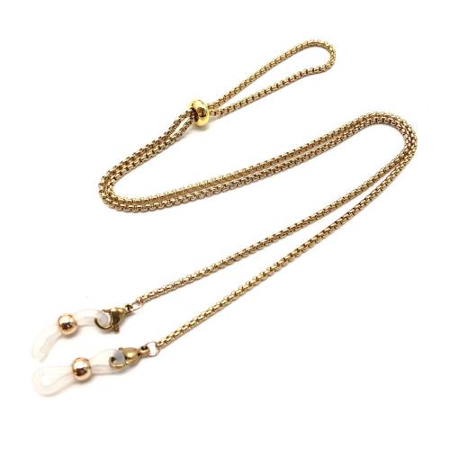 Glasses Holder, Tibetan Style, with Brass, plated, anti-skidding & fashion jewelry & Unisex, more colors for choice, Length:Approx 70 cm, Sold By PC