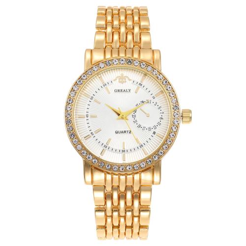 Tibetan Style Watch Bracelet, with Glass, fashion jewelry & Chinese movement & Unisex & with rhinestone, more colors for choice, Dial diameter: 4cm, strap width: 2cm, strap total length: 25cm, Sold By PC