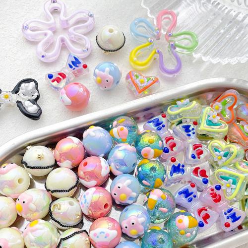 Acrylic Beads, DIY & different styles for choice, Sold By PC