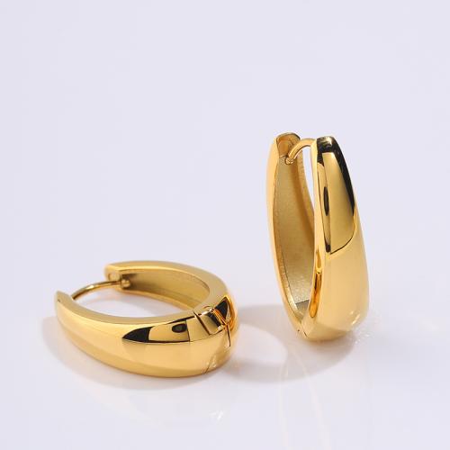 Stainless Steel Lever Back Earring, 304 Stainless Steel, Vacuum Ion Plating, fashion jewelry & for woman, golden, Sold By Pair