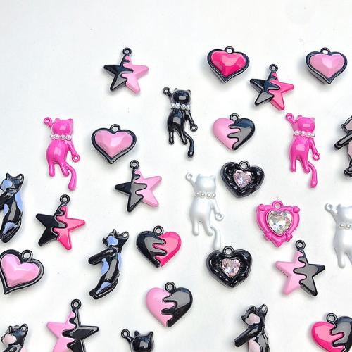 Resin Pendant, DIY & different styles for choice & with rhinestone, Sold By PC