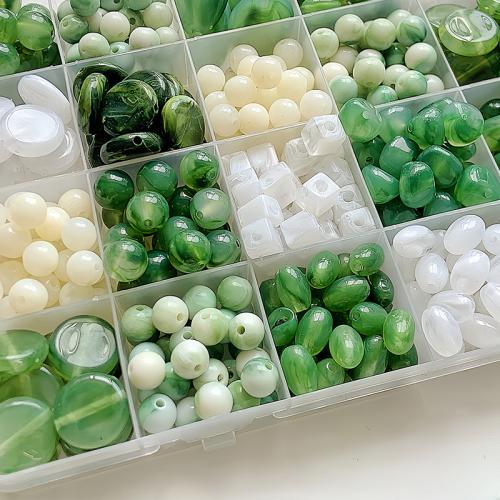 Acrylic Jewelry Beads, DIY & different styles for choice, 10PCs/Bag, Sold By Bag