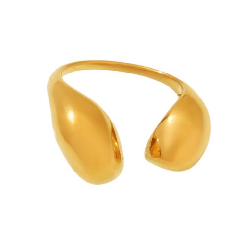 Stainless Steel Finger Ring, 304 Stainless Steel, plated, fashion jewelry & for woman, more colors for choice, US Ring Size:7, Sold By PC