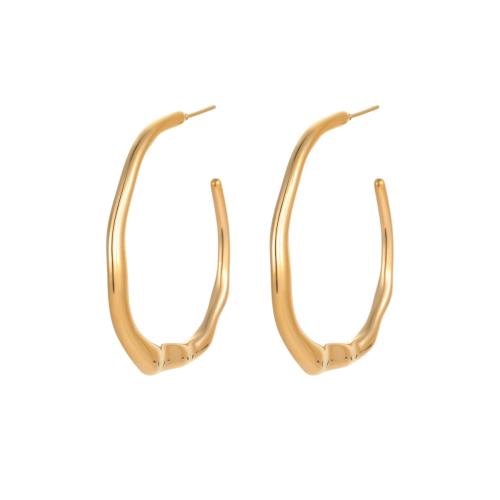 Stainless Steel Stud Earrings, 304 Stainless Steel, plated, fashion jewelry & for woman, more colors for choice, Sold By Pair