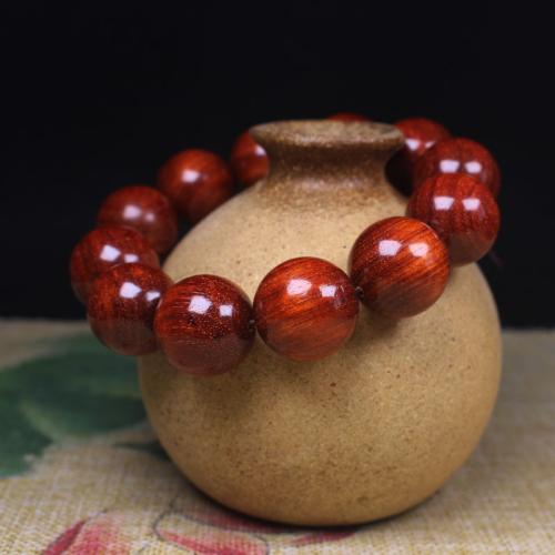 Pterocarpus Santalinus Bracelet, Unisex & different size for choice, Sold By PC