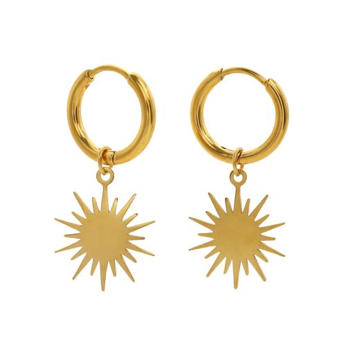 Stainless Steel Drop Earring, 304 Stainless Steel, plated, fashion jewelry & different styles for choice & for woman, Sold By Pair