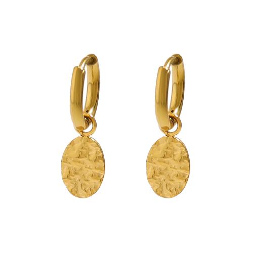 Stainless Steel Drop Earring, 304 Stainless Steel, 18K gold plated, fashion jewelry & different styles for choice & for woman, Sold By Pair