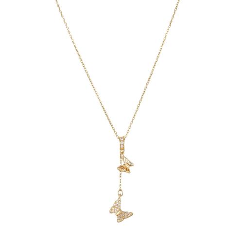 Collar de Acero Titanio, Partículas de acero, con cúbica circonia, chapado, Joyería & para mujer, más colores para la opción, longitud:aproximado 41 cm, Vendido por UD