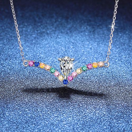 Plata de ley 925 collar, chapado en platina real, diferentes materiales para la opción & para mujer, Vendido por UD