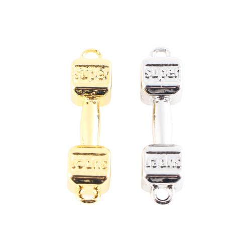 Messing Schmuck Verbinder, DIY, keine, 19x5x5mm, verkauft von PC
