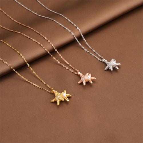 Collier d'acier titane, avec Plastique ABS perle & zircon cubique, Placage, bijoux de mode & pour femme, plus de couleurs à choisir, Vendu par PC