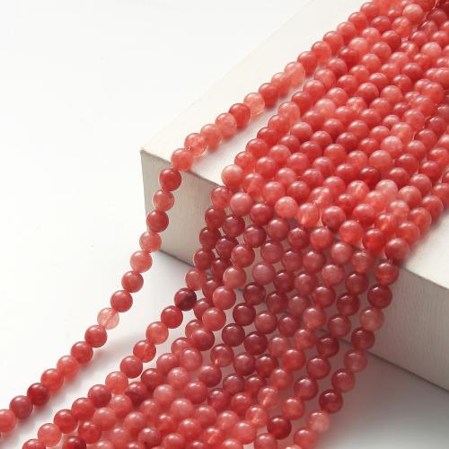 Natural Aventurine Beads, Pink Aventurine, Round, polished, DIY & different size for choice, pink, Sold Per Approx 38 cm Strand