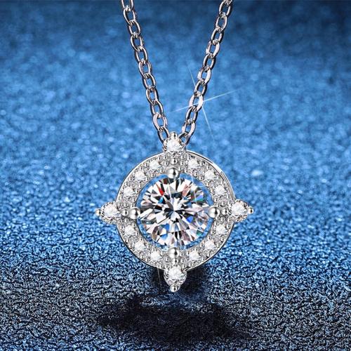 Plata de ley 925 collar, con 2inch extender cadena, chapado en platina real, diferentes materiales para la opción & para mujer, longitud:aproximado 15.7 Inch, Vendido por UD