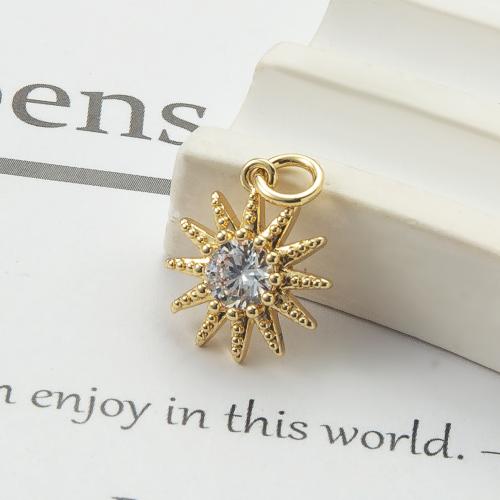 Cubic Zirconia Micro Pave Brass Pendant, plated, fashion jewelry & micro pave cubic zirconia, more colors for choice, nickel, lead & cadmium free, 12.60x3.30x18mm, Sold By PC