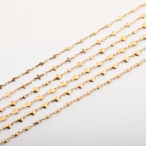 Conjuntos de joyería de acero inoxidable, acero inoxidable 304, 18K chapado en oro, diferentes estilos para la opción & para mujer, Vendido por UD