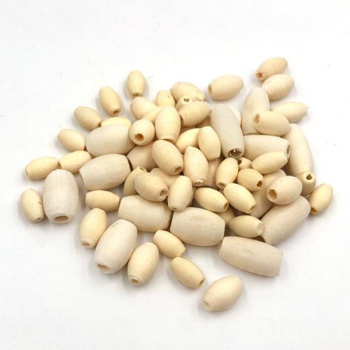 Wood Beads, DIY, beige, Sold By PC
