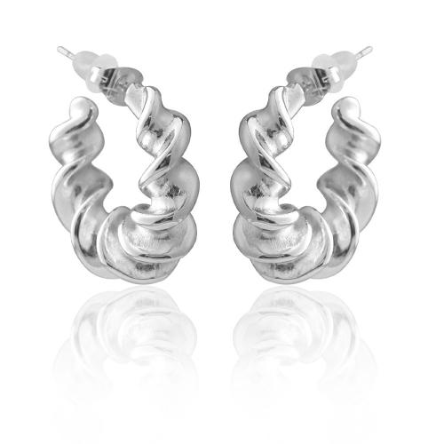 Stainless Steel Stud Earrings, 304 Stainless Steel, plated, fashion jewelry & for woman, more colors for choice, Sold By PC