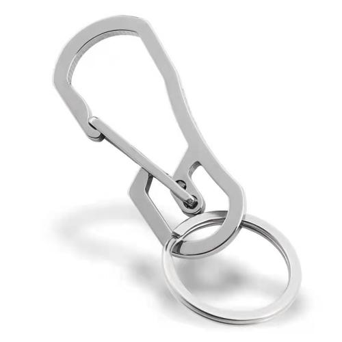 Bag Purse Charms Keyrings Keychains, 304 Stainless Steel, durable & for man, original color, 50x20mm, Sold By PC