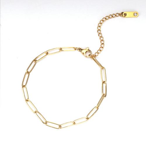 Acier titane Collier et bracelet, Placage de couleur d'or, styles différents pour le choix & pour femme, Vendu par PC