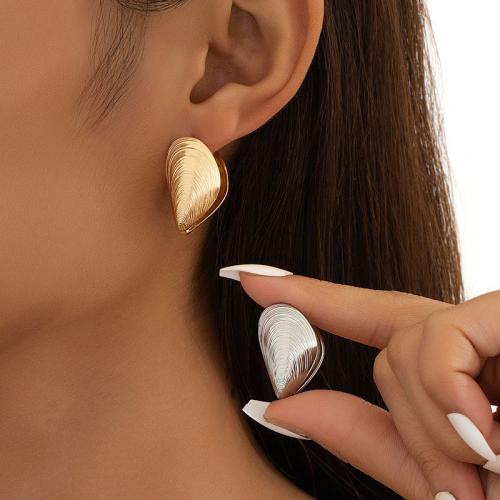 Stainless Steel Stud Earrings, 304 Stainless Steel, gold color plated, fashion jewelry, more colors for choice, Sold By Pair