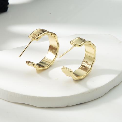 Brass Stud Earring, plated, fashion jewelry, more colors for choice, nickel, lead & cadmium free, 22x7.60x21.40mm, Sold By Pair