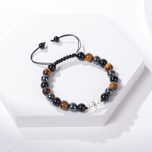 Mode Armband, Synthetischer Edelstein, mit Zinklegierung, Modeschmuck & unisex, keine, verkauft von PC