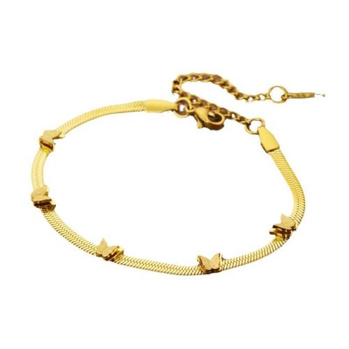 Titanium Steel Bracelet & Bangle, plated, fashion jewelry & for woman, more colors for choice, Length:Approx 17.8 cm, Sold By PC