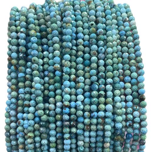 Natural Turquoise Beads, DIY, mixed colors, 4.40mm, Sold Per Approx 38 cm Strand