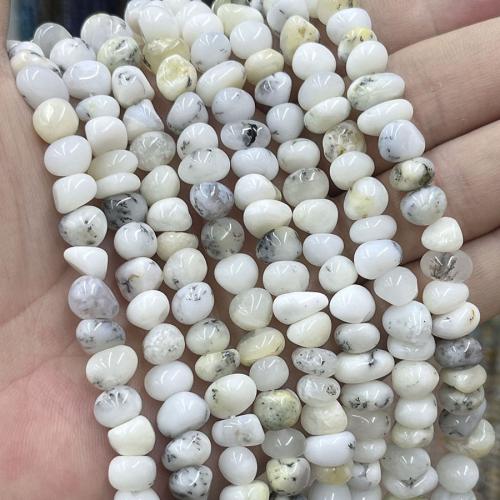 White Opal Beads, irregular, DIY, mixed colors, Sold Per Approx 38 cm Strand