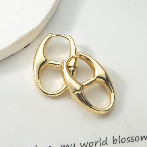 Brass Leverback Earring, plated, fashion jewelry, golden, nickel, lead & cadmium free, 16.40x5.60x24.95mm, Sold By Pair