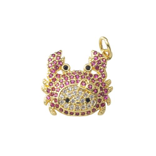 Rhinestone Brass Pendants, plated, fashion jewelry & with rhinestone, more colors for choice, nickel, lead & cadmium free, 16.40x4.35x19.80mm, Sold By PC