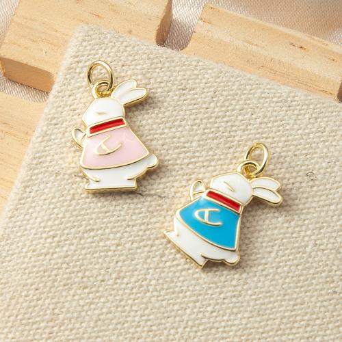 Brass Jewelry Pendants, plated, fashion jewelry & enamel, more colors for choice, nickel, lead & cadmium free, 11.50x2.36x19.60mm, Sold By PC