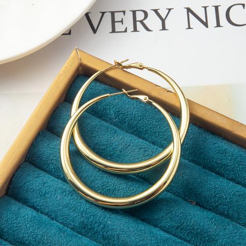 Brass Leverback Earring, plated, fashion jewelry, golden, nickel, lead & cadmium free, 50.30x5.20x51.50mm, Sold By Pair