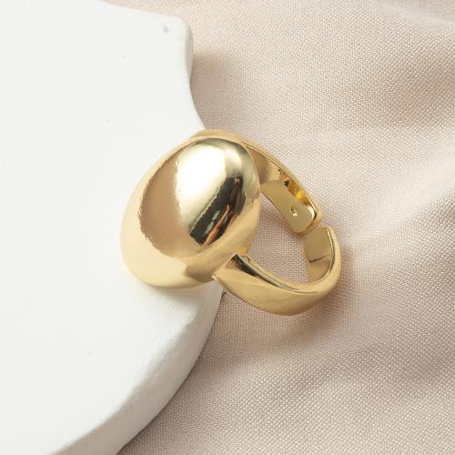 Brass Finger Ring, plated, fashion jewelry, golden, nickel, lead & cadmium free, 23.10x19.70x25.30mm, Sold By PC